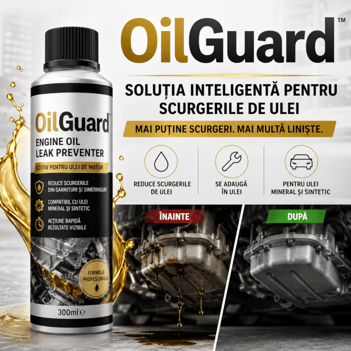 OilGuard™ – Reduce scurgerile de ulei fără demontarea motorului