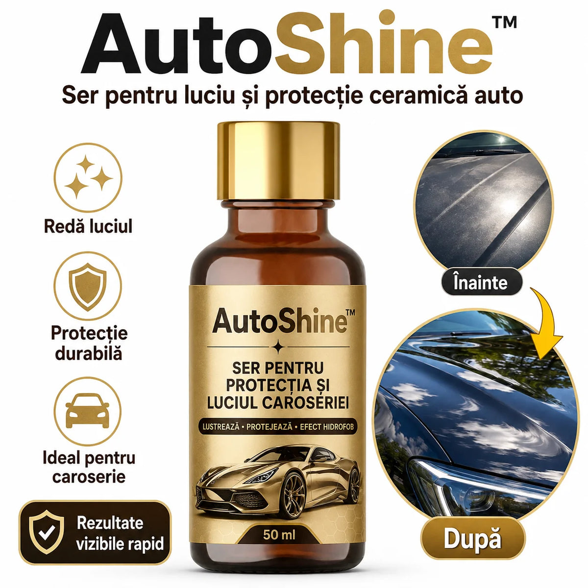 Tratament pentru protecția și strălucirea mașinii - AutoShine™